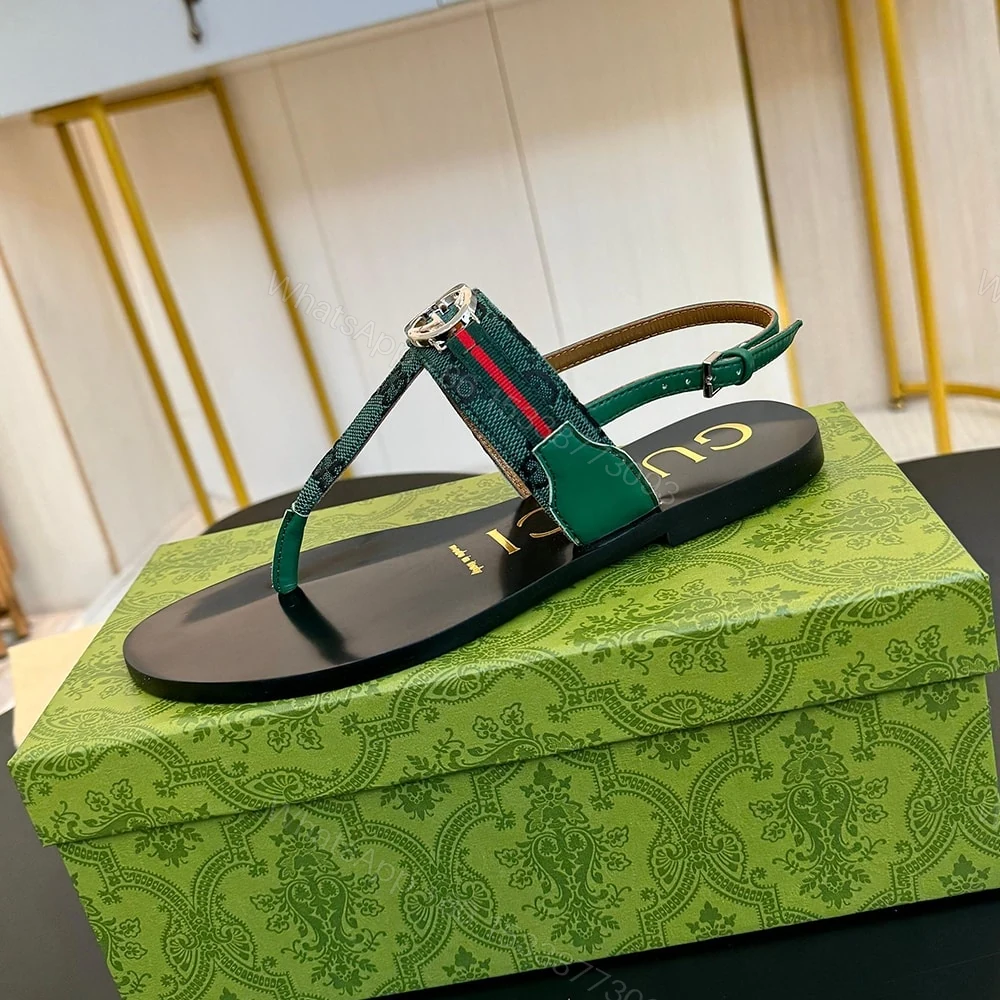 View 6 of GUCCI Women’s Interlocking G Web sandal 384816