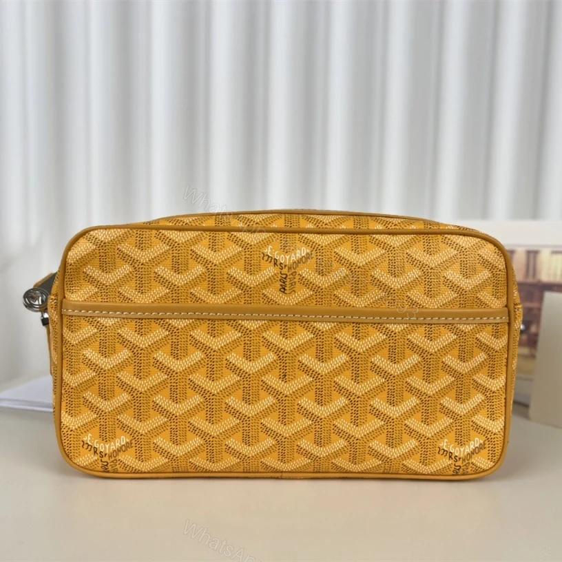 高仿Goyard*CAPVEP8相機郵差包黃色小號免檢版 — view 1