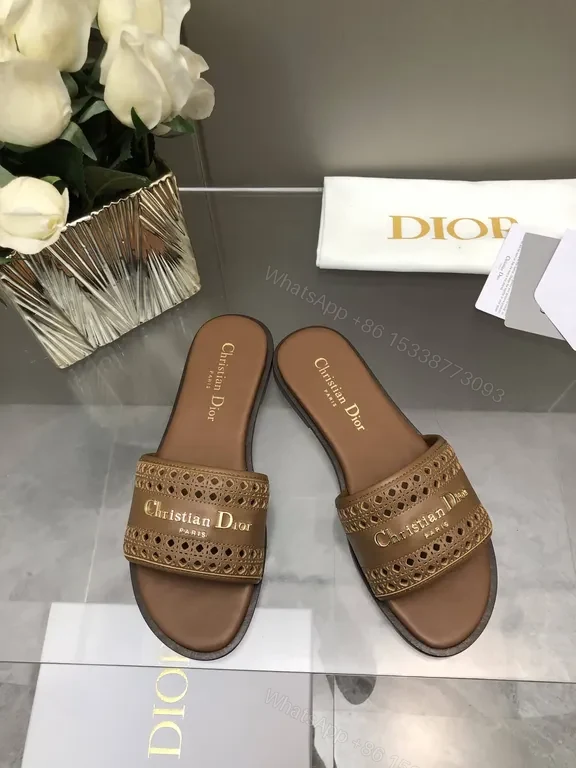 View 5 of Leather-Embellished Slides: Everyday Luxury for Warm-Weather Style