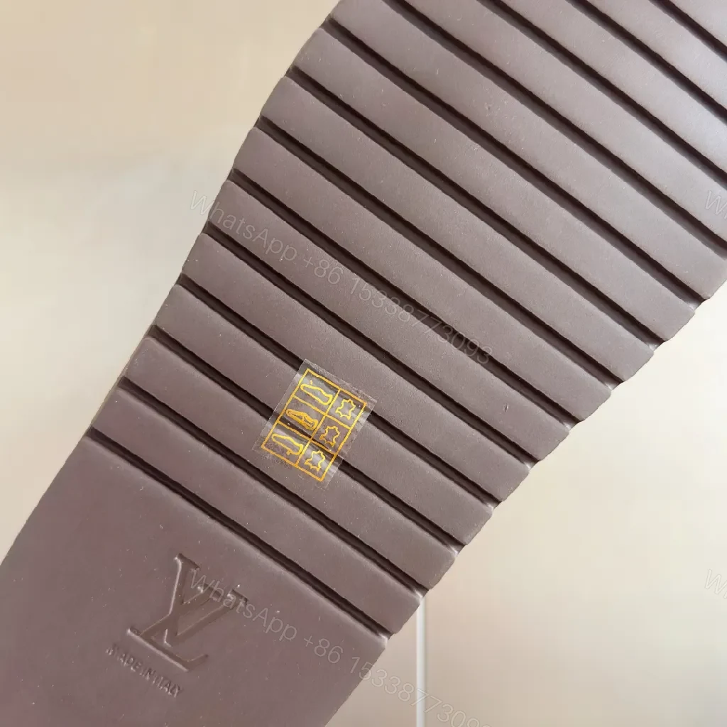 View 6 of Brown Monogram Sandals: Signature Straps, All-Day Comfort