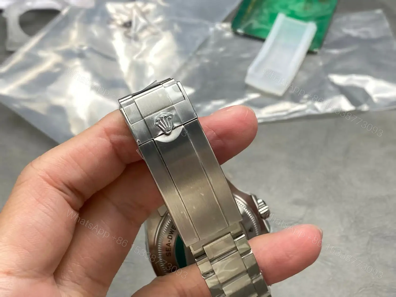 View 9 of Rolex Deepsea James Cameron Replica 44MM Ultimate Oyster Bracelet 126660-0002