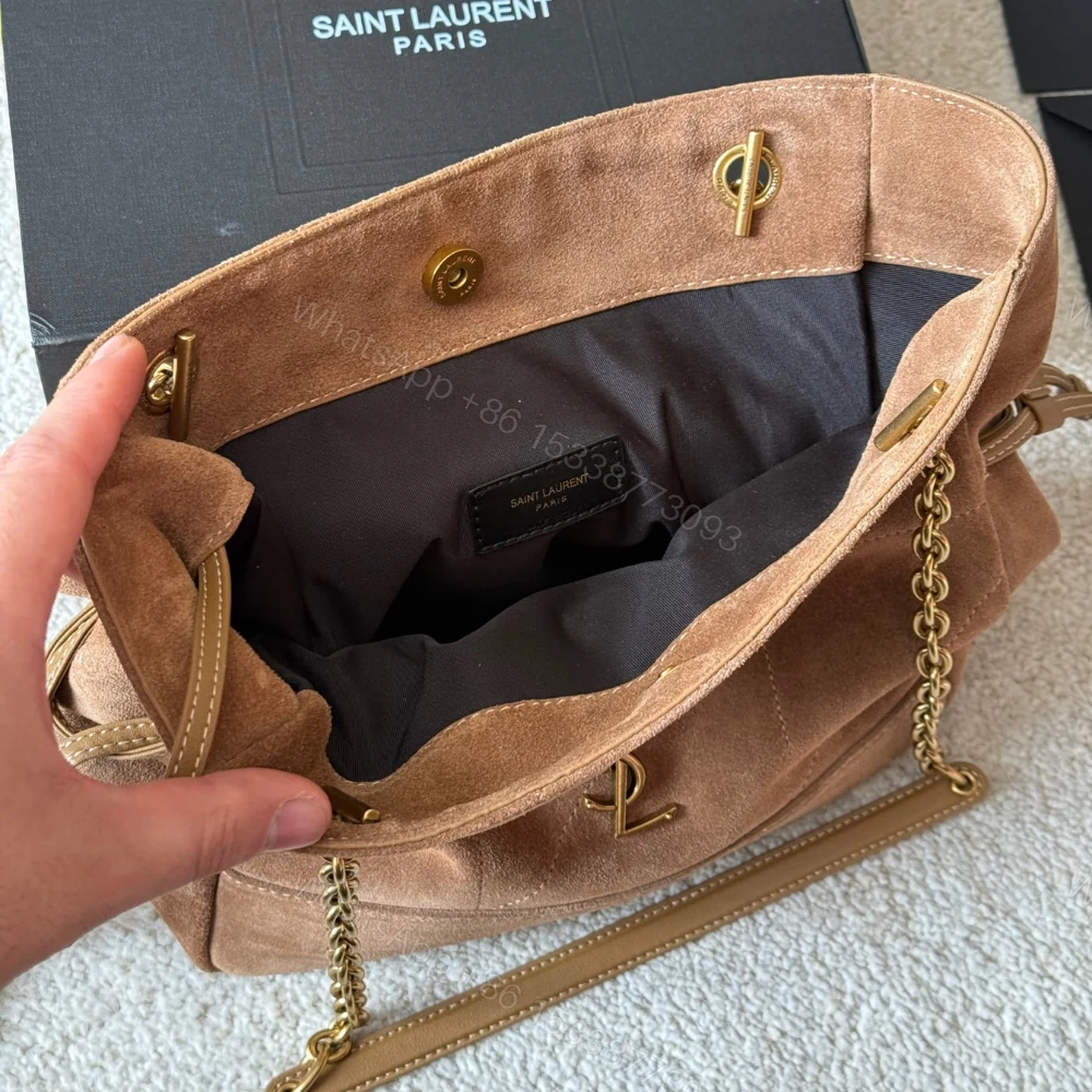 View 7 of Saint Laurent Jamie Shopping Caramel Cognac 35Cm