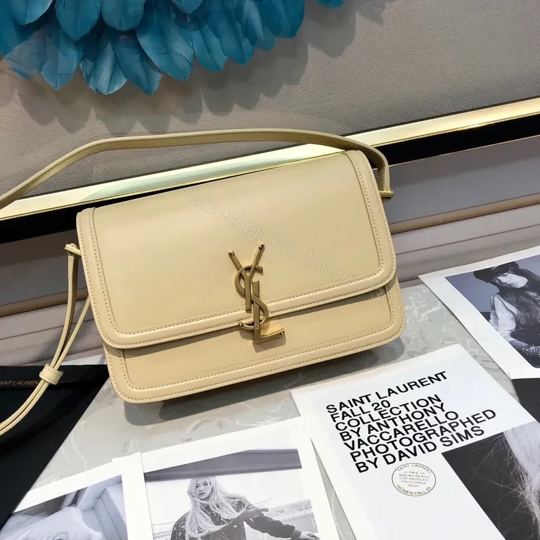 Refined Leather Crossbody: Y-Accent Designer-Inspired Bag — view 1