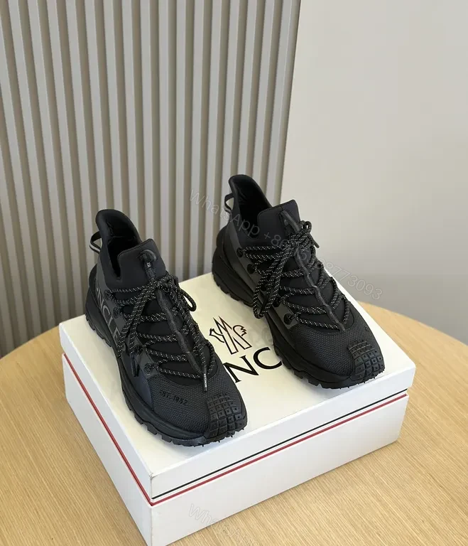 View 8 of Moncler Black Chunky Runner: All-Day Comfort, City Presence