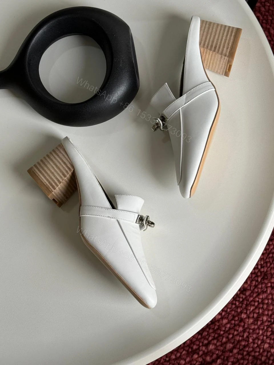 View 8 of Hermes Blossom mule