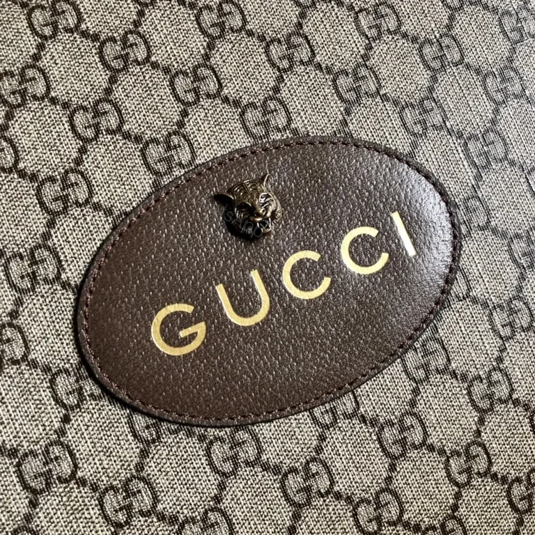 View 4 of Monogram Luxe: G GG Clutch in Leather Trim