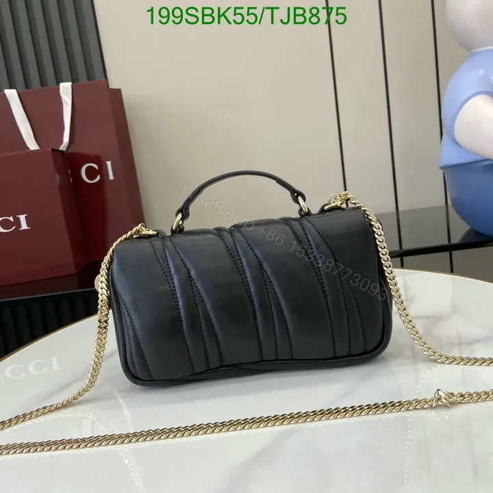 View 5 of Gucci Rosso Ancora Red Leather Mini Top Handle Bag HG258