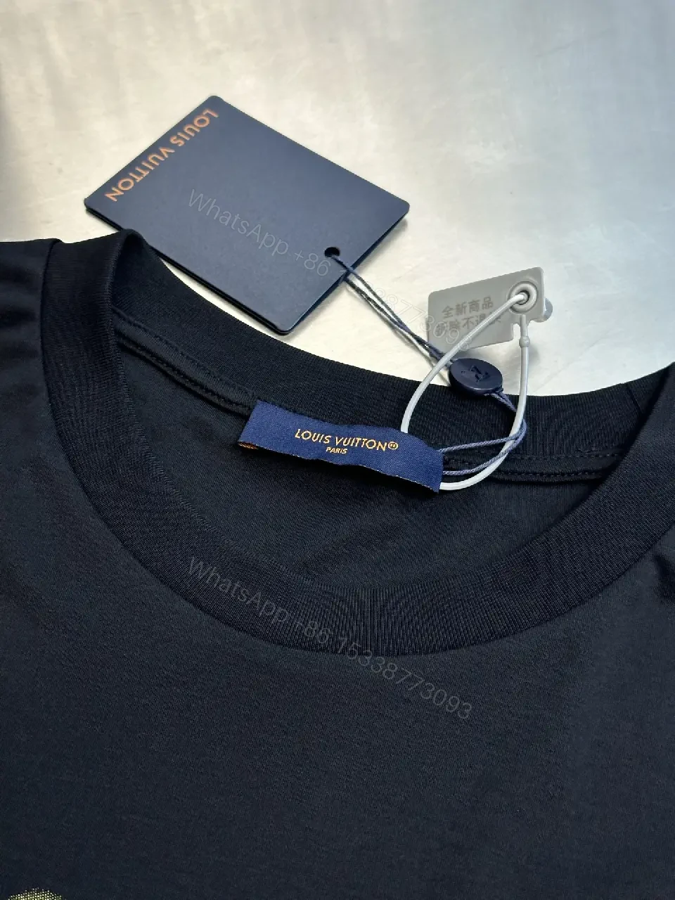 View 8 of Neon Logo Premium Cotton Tee - Bold Luxe Streetwear