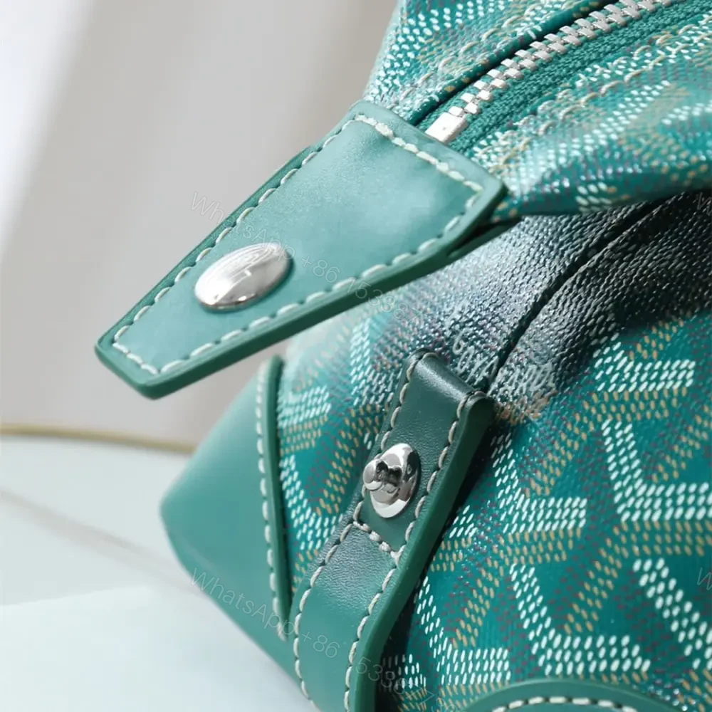 View 9 of 高仿Goyard*BOEING1旅行洗漱包化妝包綠色免檢版