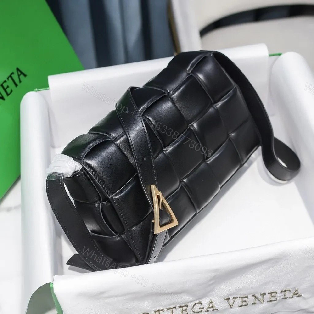 View 8 of Quilted Leather Mini Bag: Quiet Luxury, Black, Crossbody