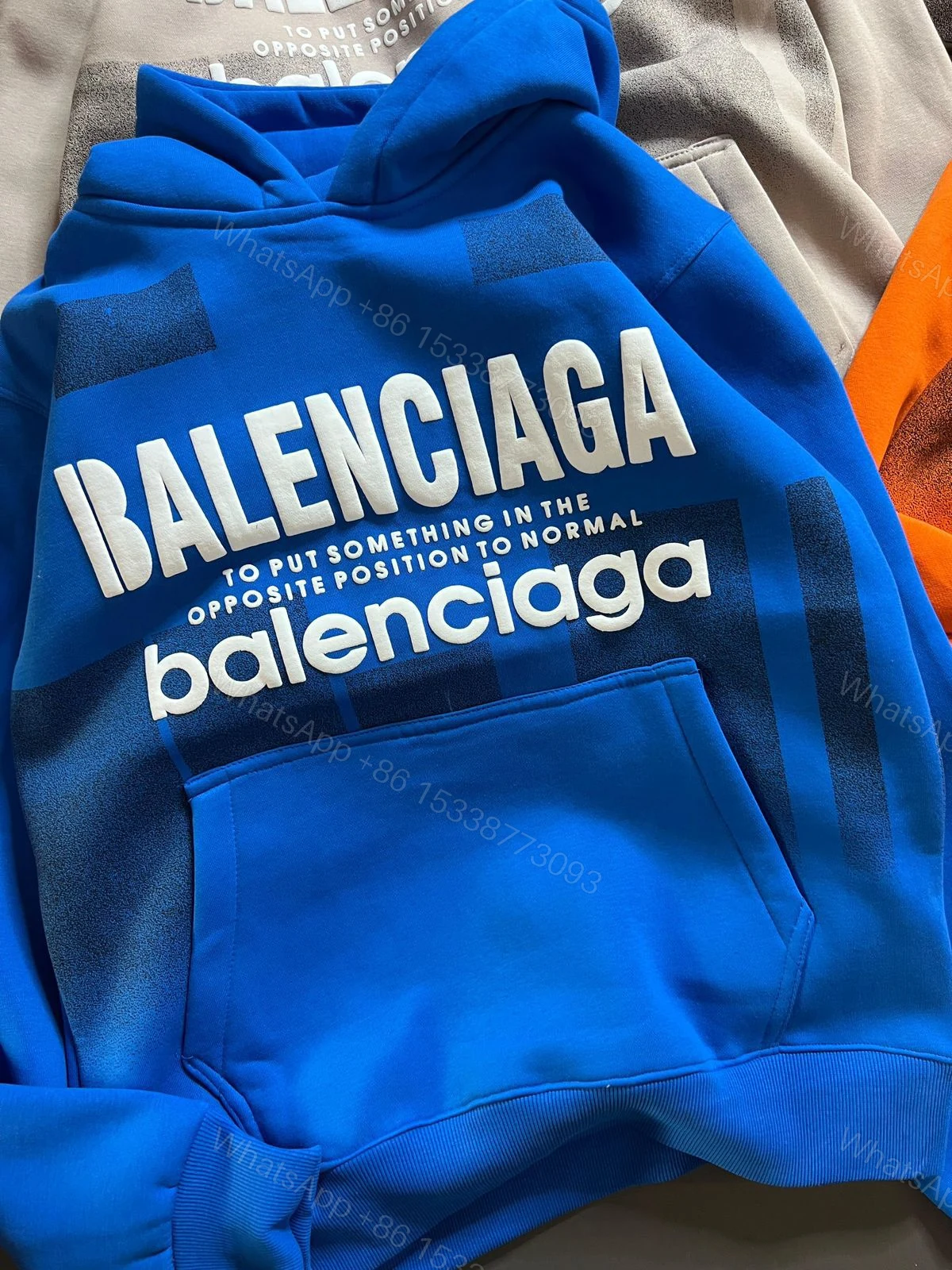 View 4 of FIRST COPY BALENCIAGA PREMIUM QUALITY HOODIE