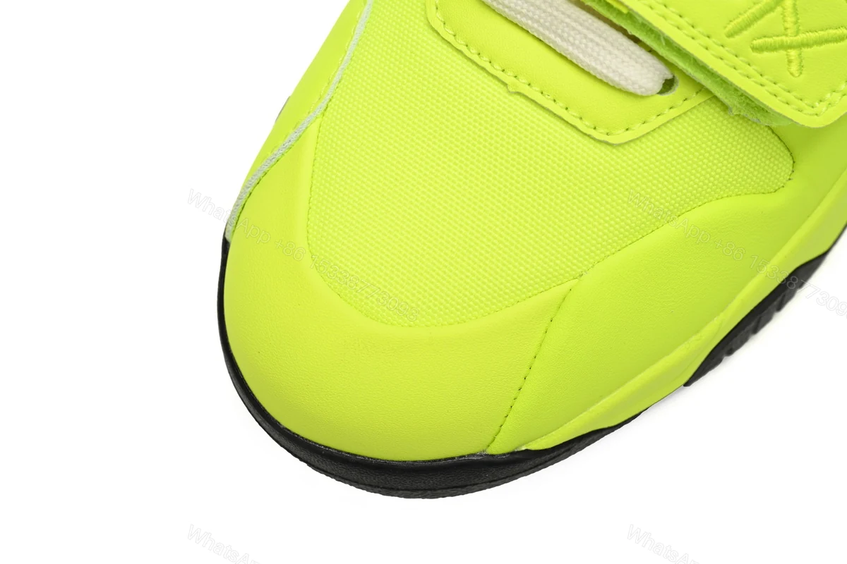 View 6 of Travis Scott x Jordan Cut The Check Nice Kicks Fluorescent Green FZ8117-309