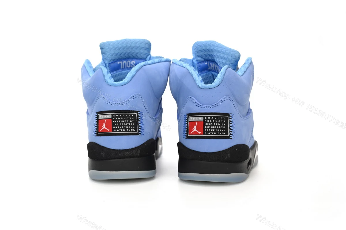 View 2 of Air Jordan 5 Retro UNC University Blue DV1310-401