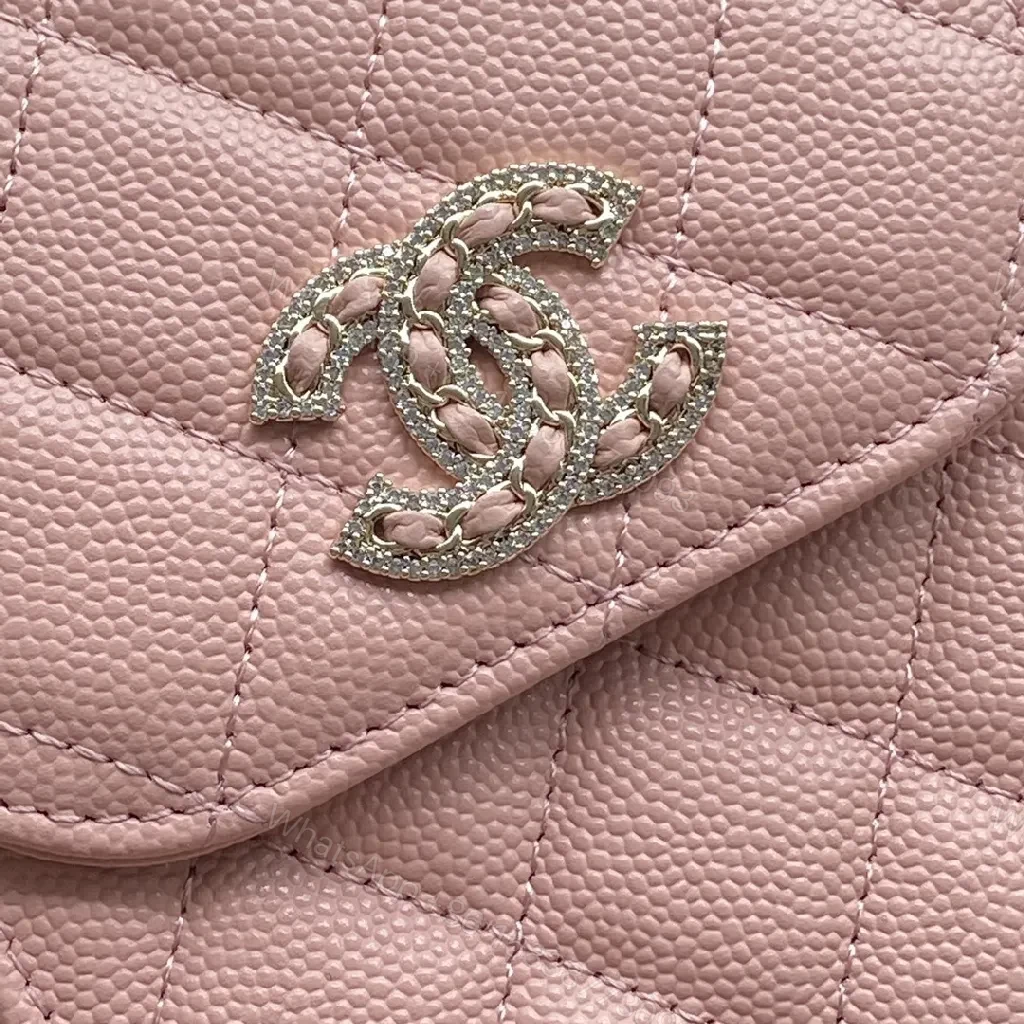 View 3 of Soft Pink Quilted Satchel Set: Everyday Luxury Accessory