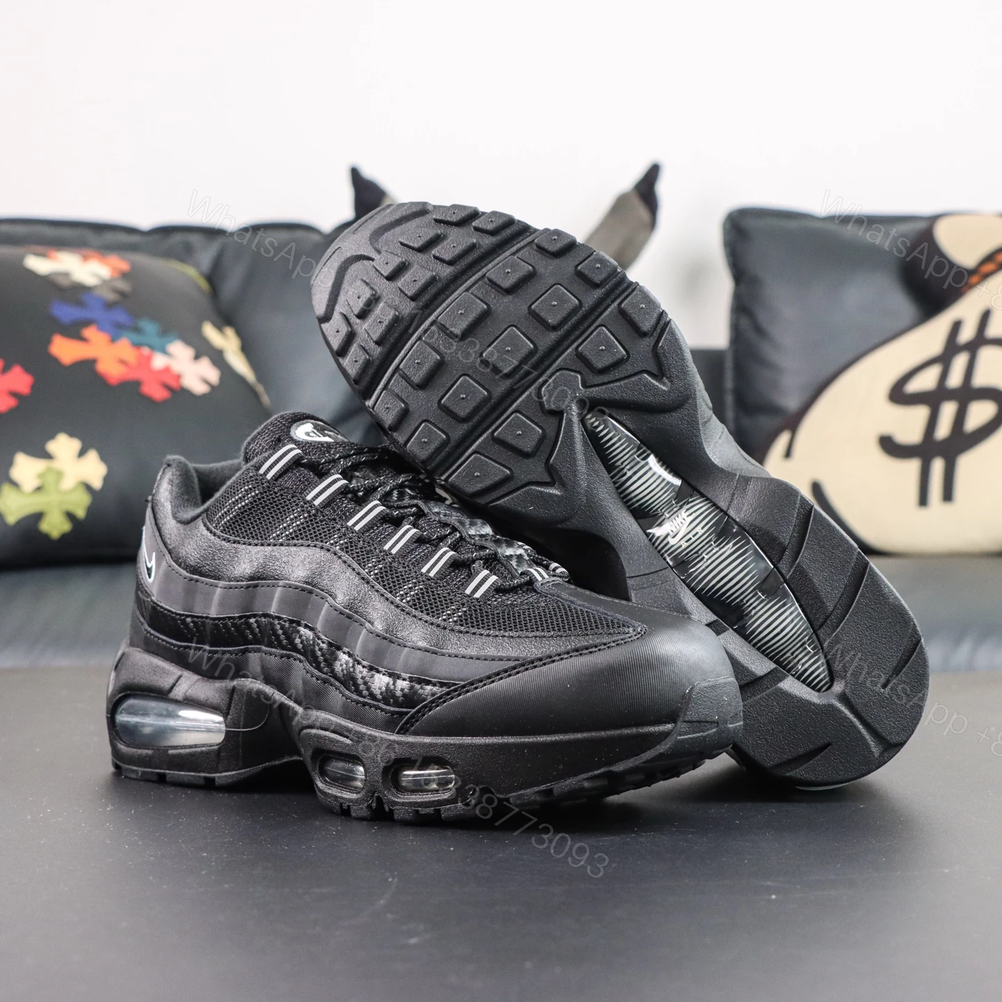 View 3 of Air Max 95 Big Bubble Casual Shoes