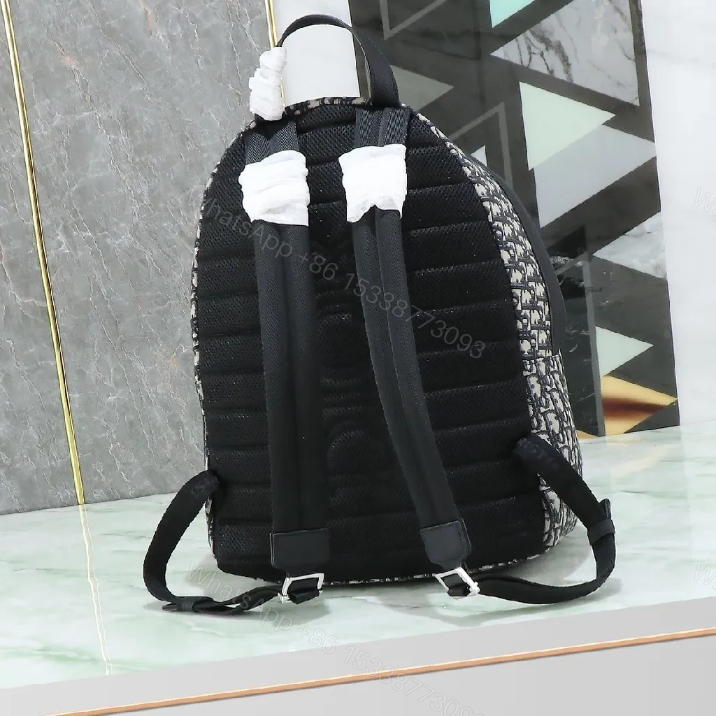 View 8 of Compact Monogram Backpack: Luxe, Modern, Functional Carry