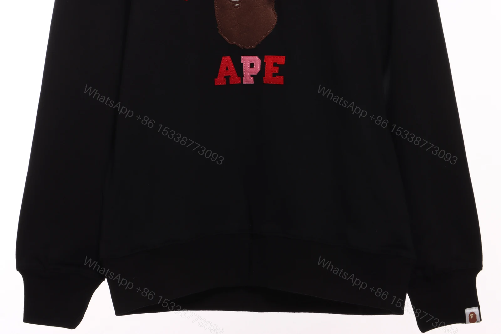 View 4 of BAPE ape head colorful letter print