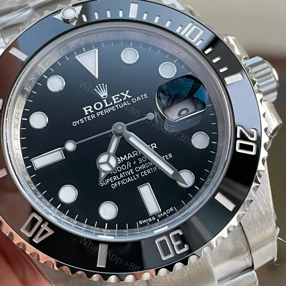 View 2 of VSF FACTORY 1:1 Rolex SUBMARINER 116610 LN BEST EDITION BLACK CERAMIC 904L STEEL VS3135