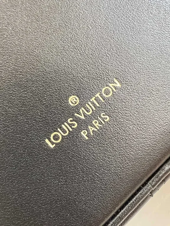 View 2 of Louis Vuitton Round LV Signature Crossbody Bag - Monogram, Black Trim