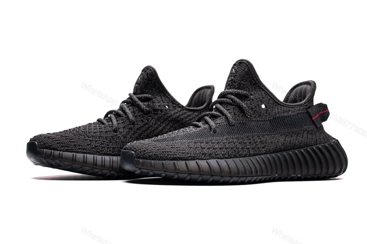 View 3 of Yeezy Boost 350 V2 Static Black (Reflective) FU9007