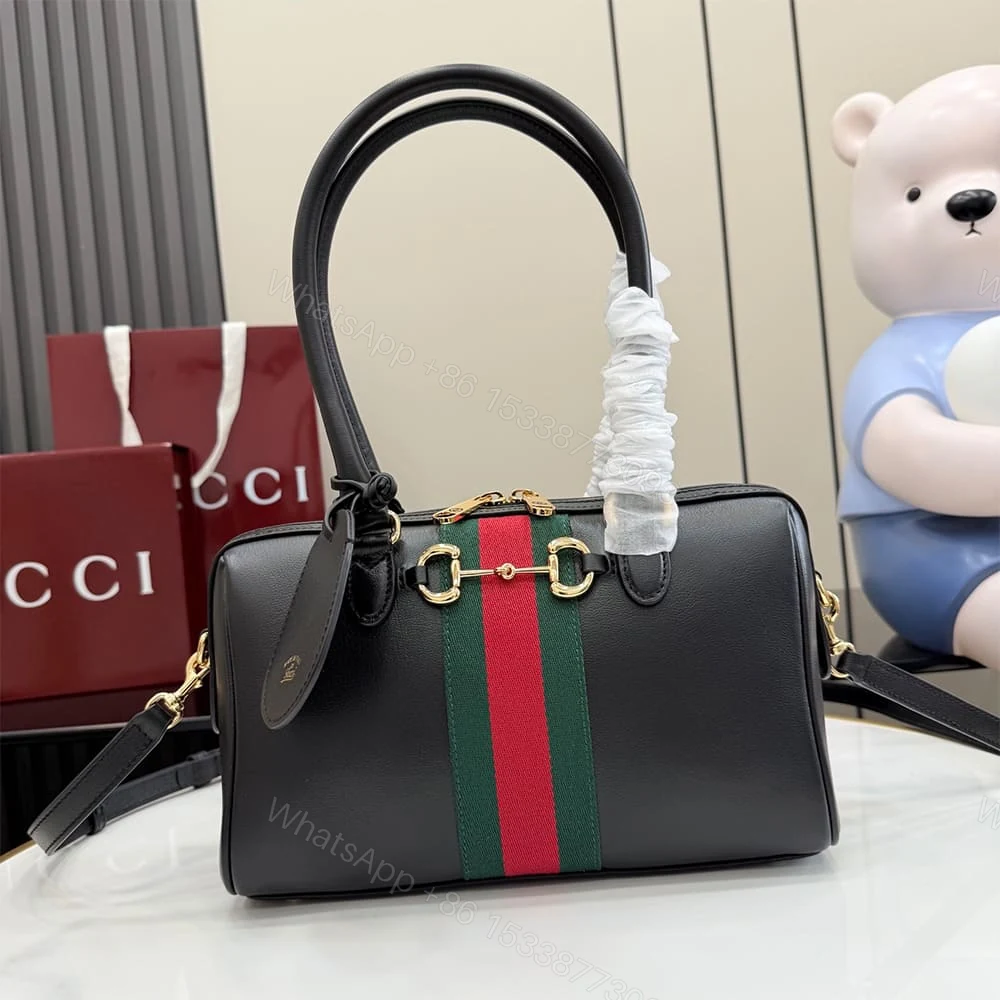 View 2 of Gucci Borsetto medium boston bag(HIGH-END GRADE)