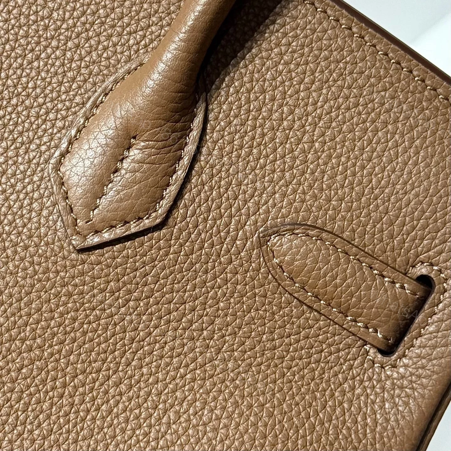 View 7 of HERMES BIRKIN 30 IN COFFEE GOLD HARDWARE
