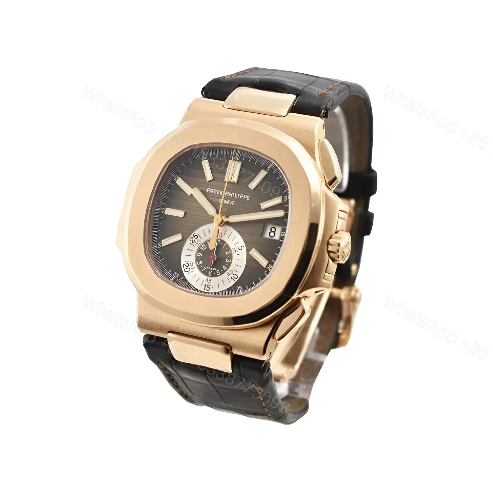 View 2 of Patek Philippe Nautilus Rose 5980R Replica