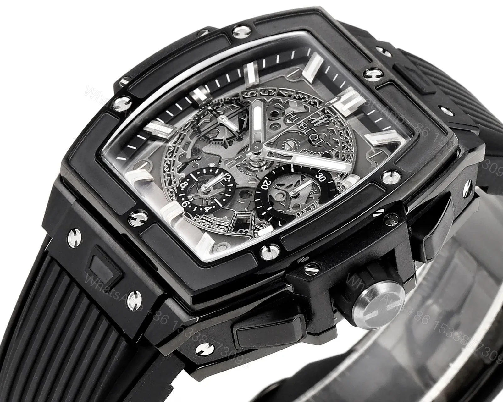 View 4 of JJ Factory Hublot Spirit of Big Bang Black Watch