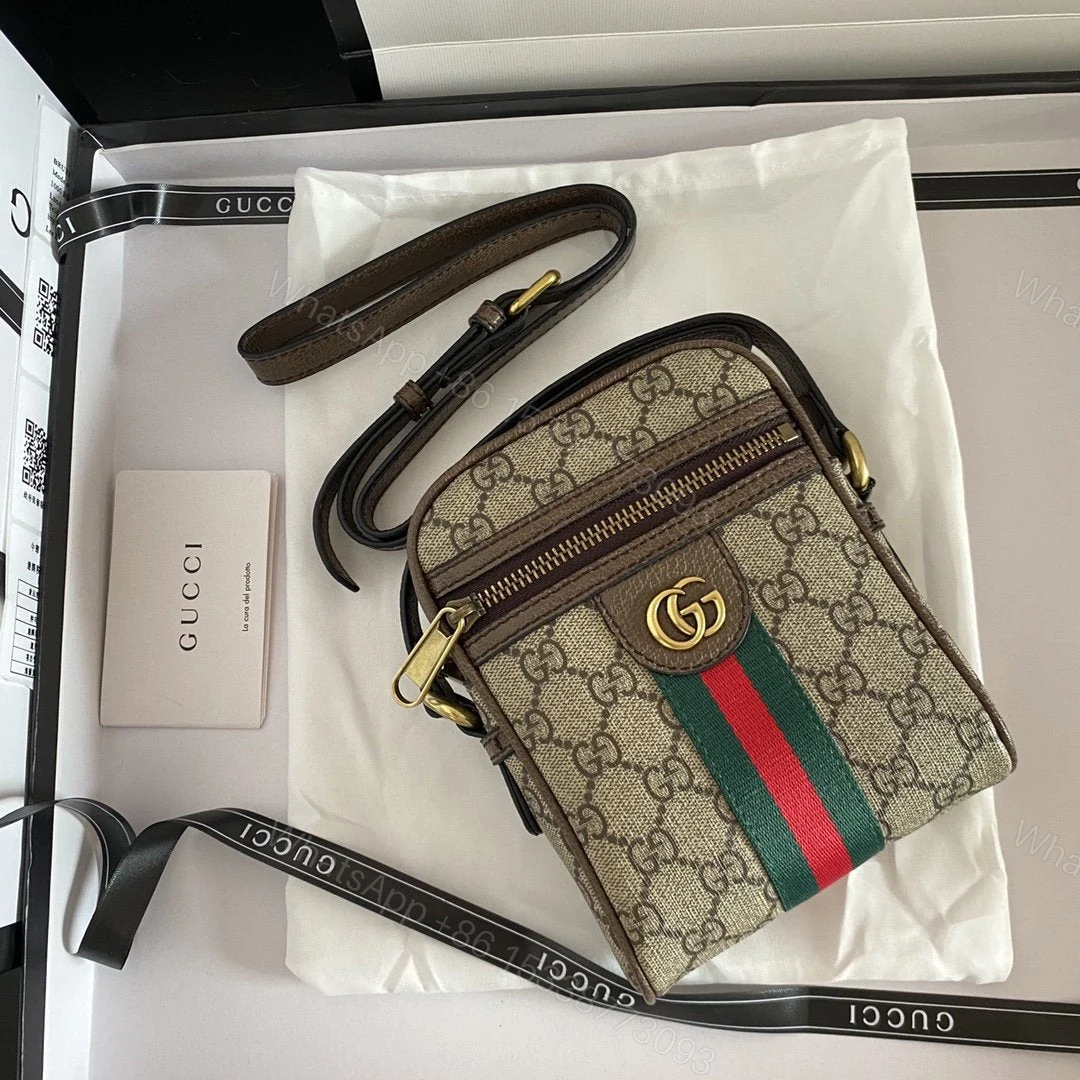 View 7 of Gucci Ophidia GG Shoulder Bag