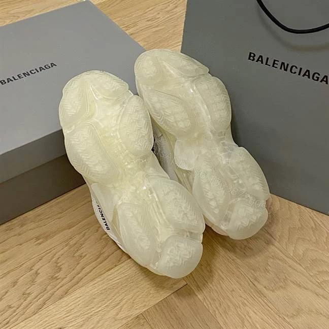View 9 of BALENCIAGA MEN’S TRIPLE S SNEAKER CLEAR SOLE – BB201
