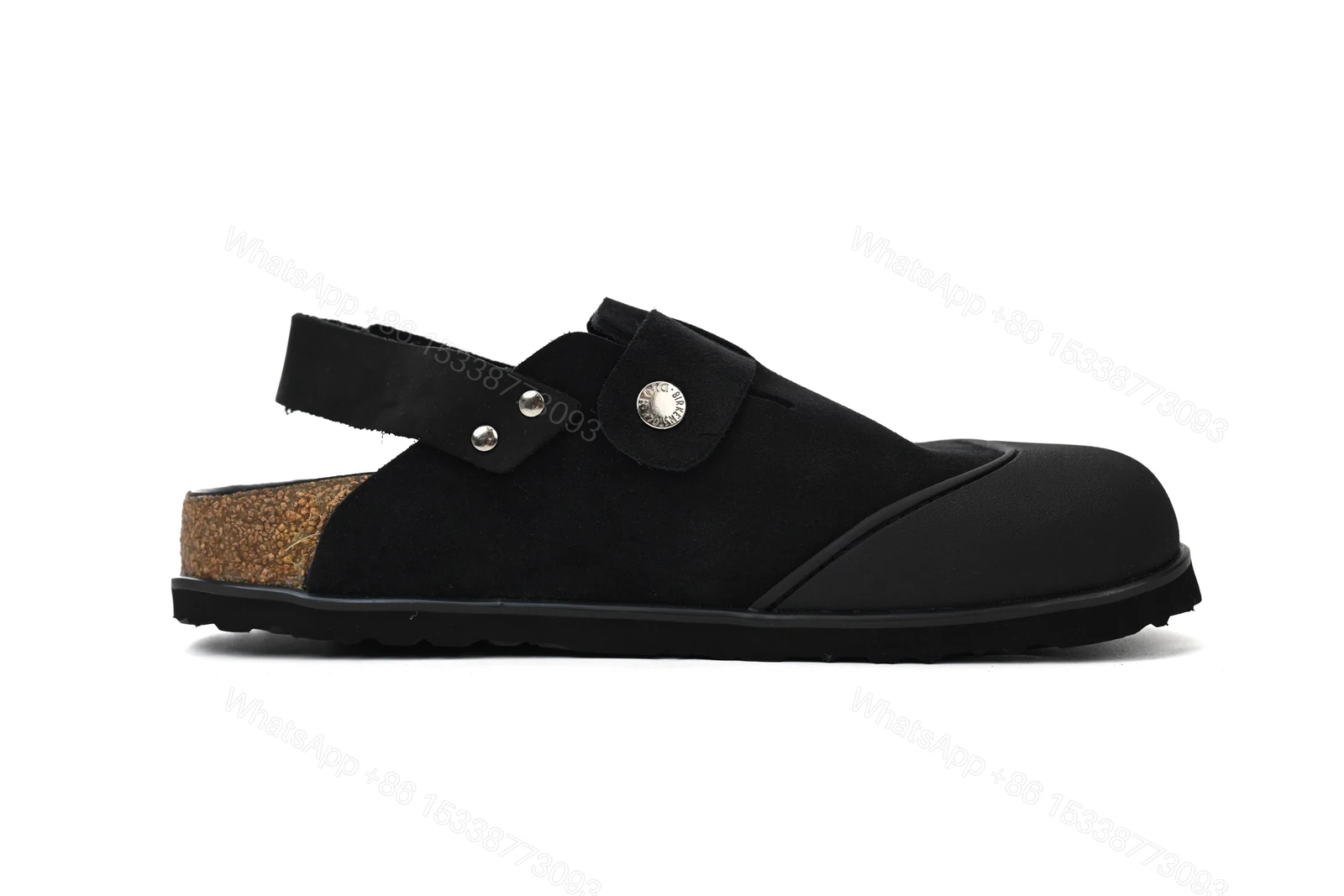 View 2 of Dior by Birkenstock Tokio Mule Black 3SA116ZSD_H900