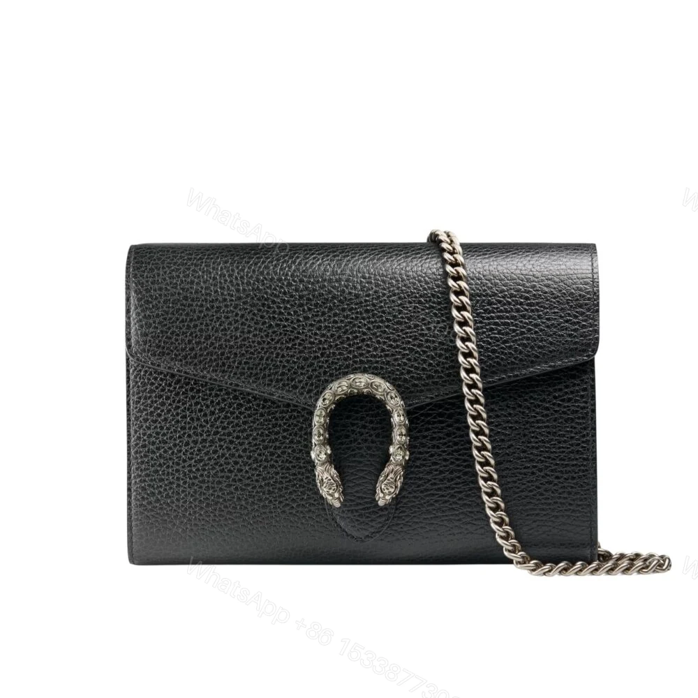 Gucci Dionysus Mini Chain Wallet Black 20Cm 401231 CAOGN 8176 — view 1