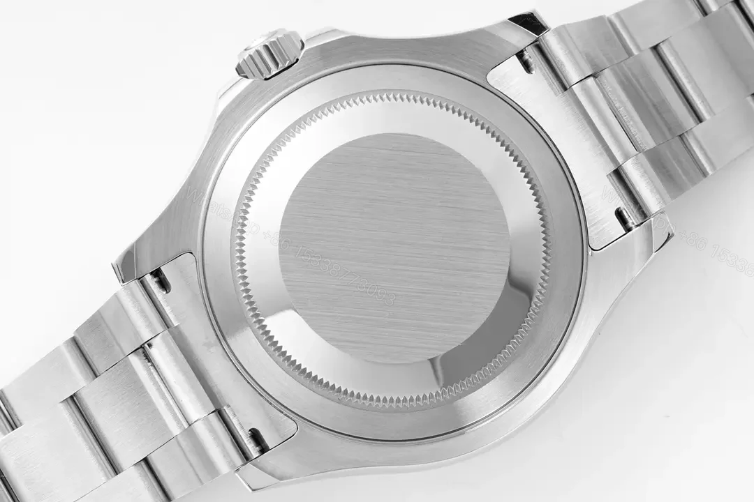 View 8 of OW Factory Clean Factory Rolex Yacht-Master 40mm Black Dial Stainless Steel