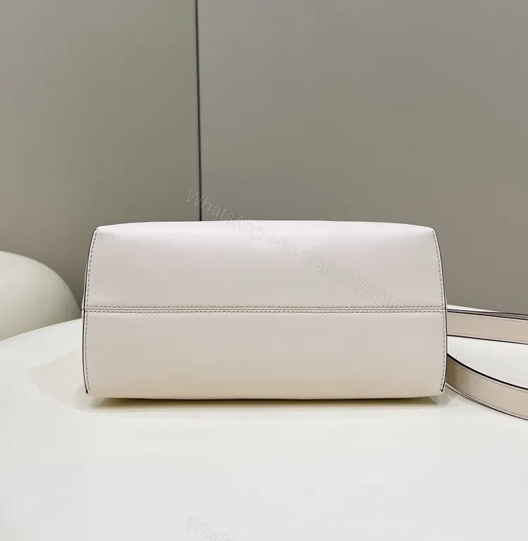 View 7 of Chic FENDI Structured Micro Bag with Bold Branding