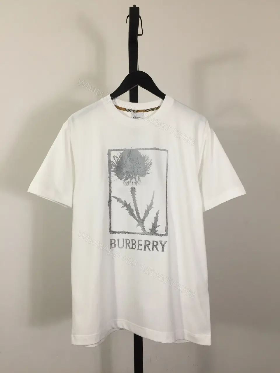 View 2 of White Premium Cotton Tee - Subtle Art, Luxe Minimalist, Classic Crew Comfort