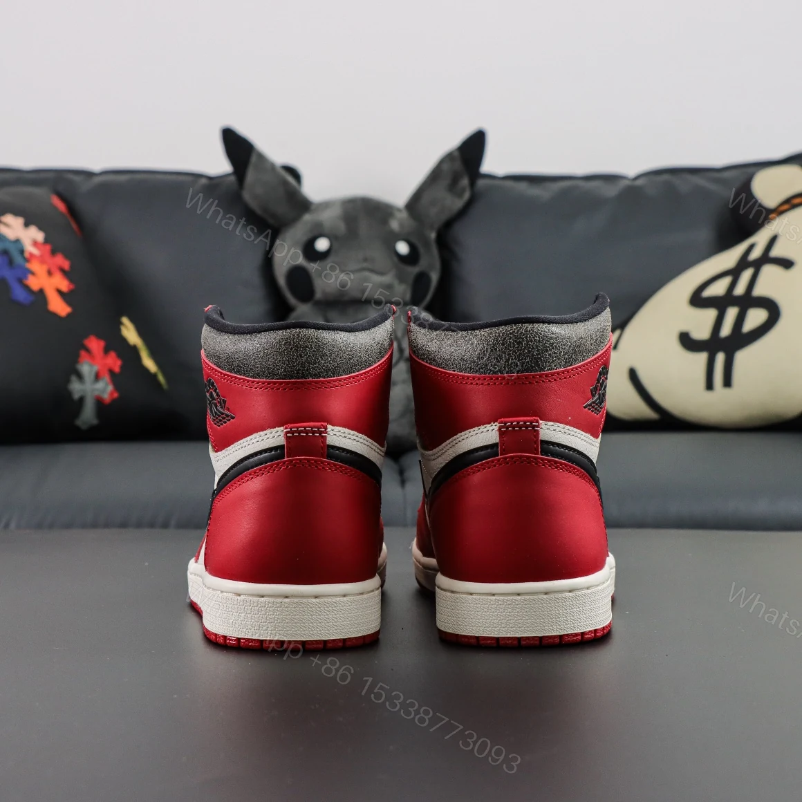 View 7 of Jordan 1 Retro High OG “Chicago Lost and Found” Reps