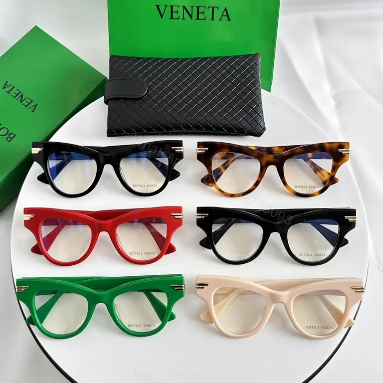 View 4 of Bold Green Frames: Luxe BOTTEGA-Inspired Eyeglasses