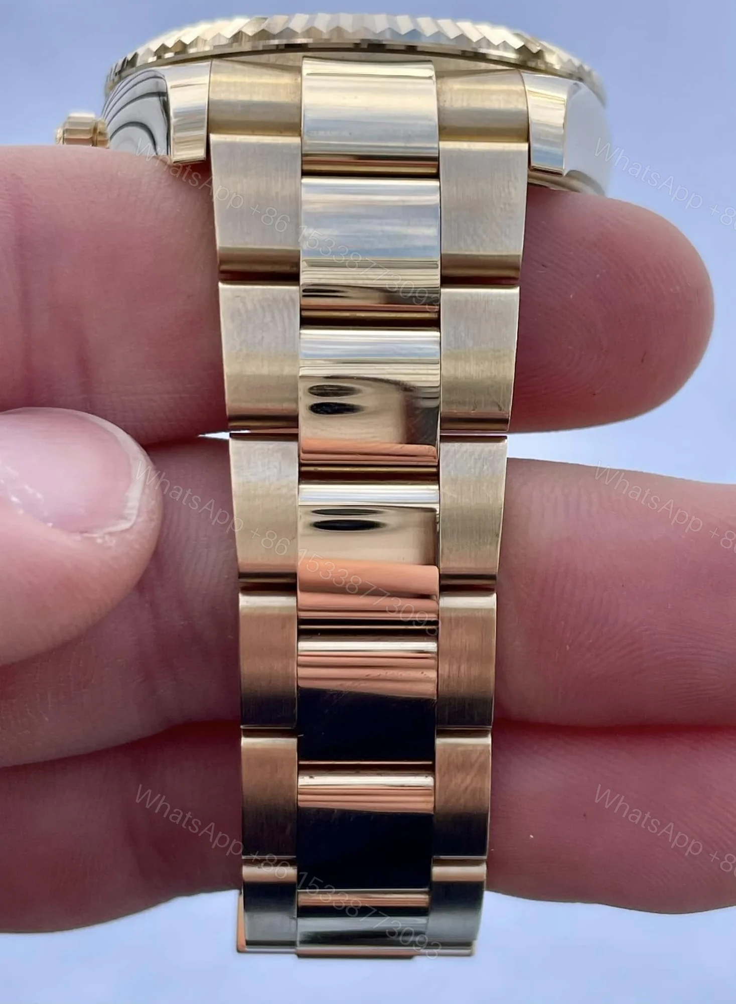 View 5 of Superclone Rolex Sky-Dweller Intense white Dial 336938