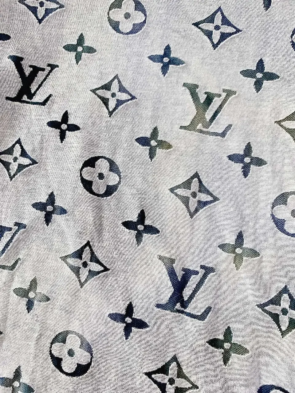 View 9 of All-Over Monogram Tee: Luxe Casual Comfort Shirt