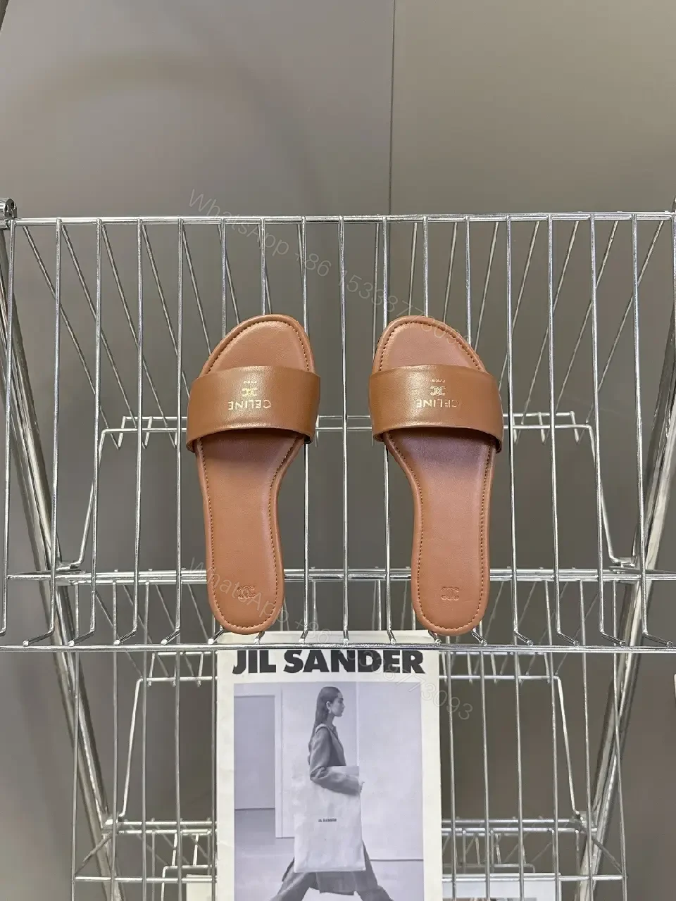 View 6 of Effortless Leather Slides: Refined Minimalist Sandals