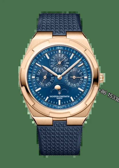 View 11 of Replica vacheron constantin Overseas perpetual calendar ultra-thin 41.5 mm 18K 5N pink gold