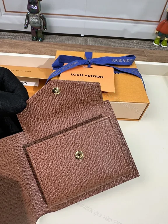 View 6 of Monogram Leather Wallet: Classic Louis Vuitton Bi-Fold, Slim Profile