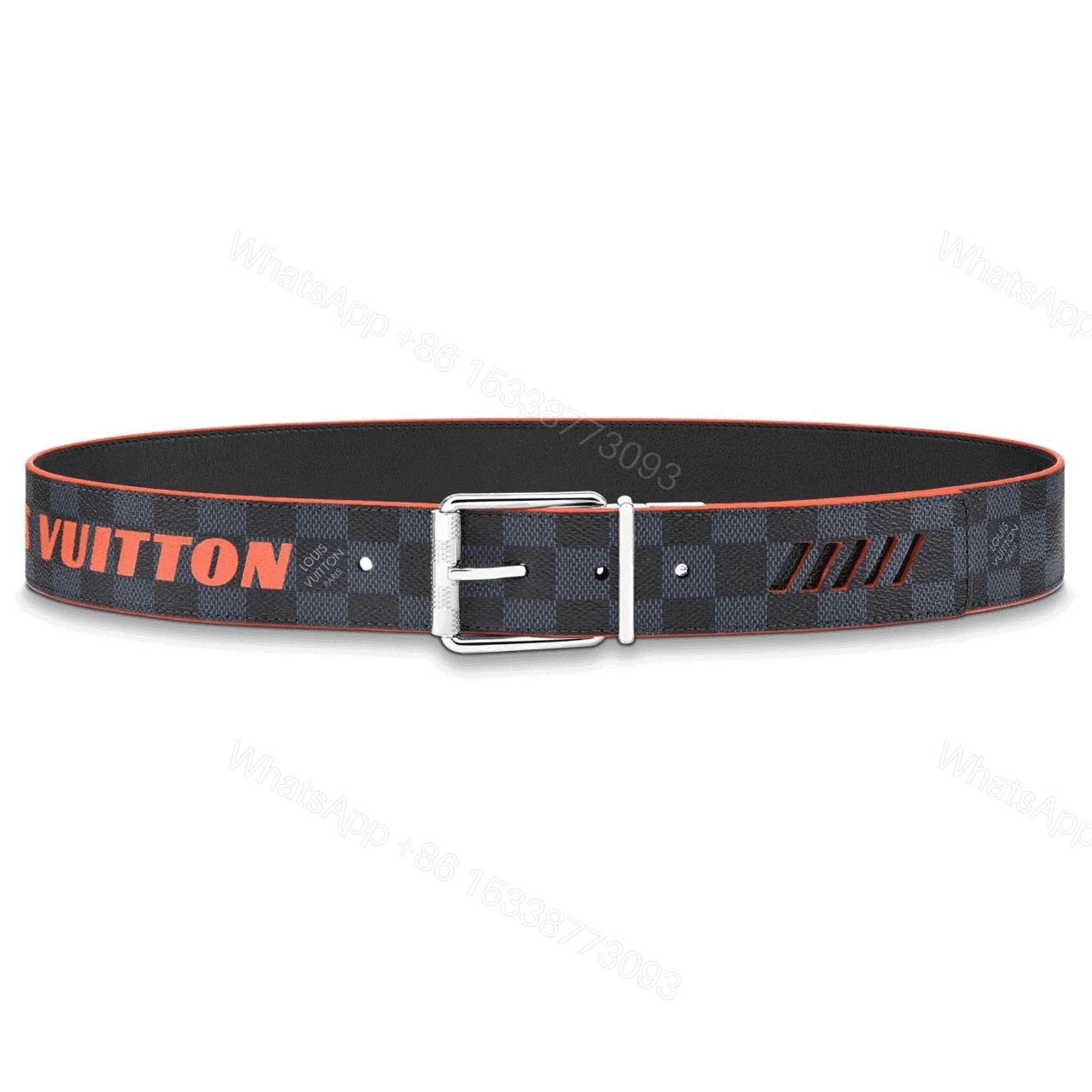 LOUIS VUITTON DA.MIER PRINT 40MM RE.VERSIBLE BELT – B136 — view 1