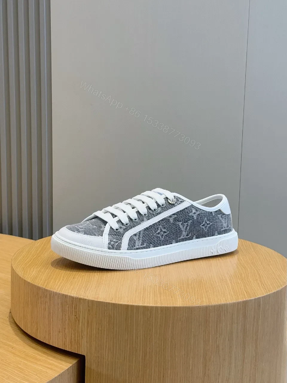 View 5 of Monogram Luxe Low-Tops: Subtle Luxury Sneakers