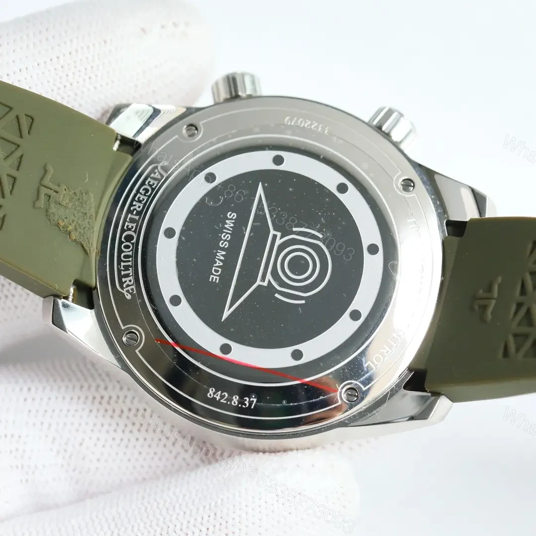 View 6 of Jaeger LeCoultre Green Beichen Watch Rubber Strap Ultimate 42MM JLC-POL-GRN-RUB-42