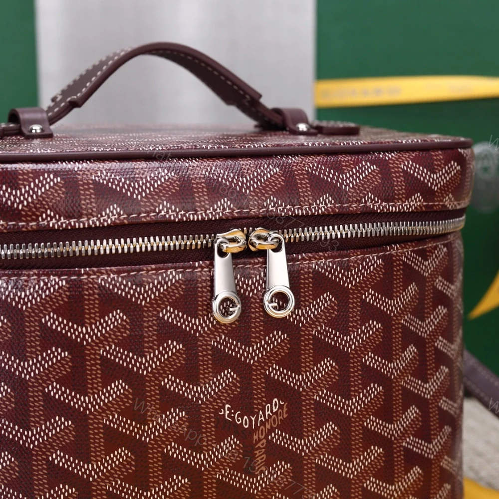 View 7 of 高仿Goyard*Muse系列MUSEVA3單價盒子包朱紅免檢版