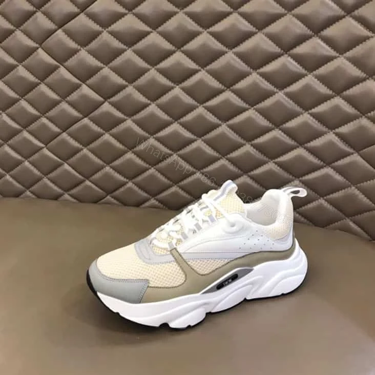 View 6 of B22 SNEAKER TECHNICAL MESH WITH AND CALFSKIN – CD103