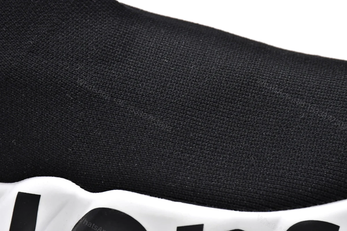 View 6 of Balenciaga Speed Black(black letters)