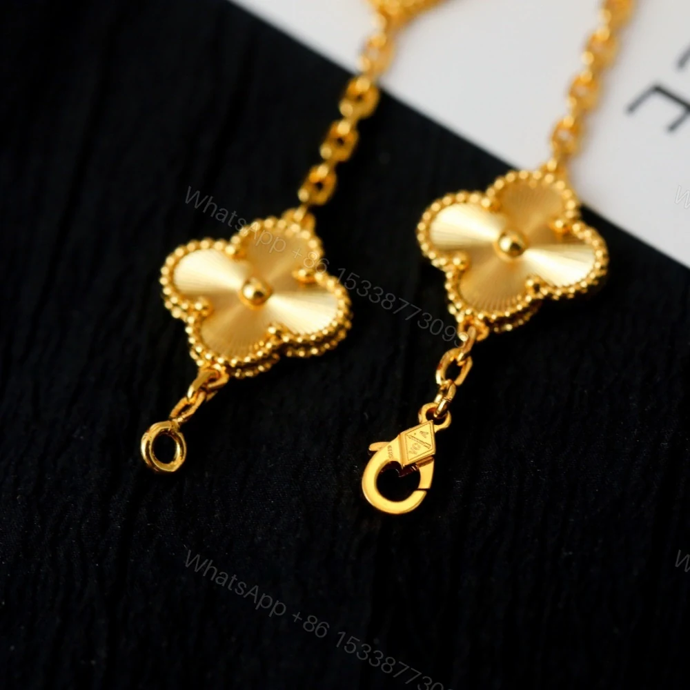 View 9 of 高仿首飾VanCleef&Arpels*RP3JK00金鐳射五花手鏈