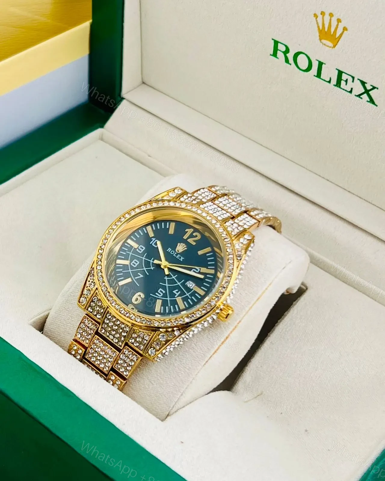 View 3 of Rolex Men Diamond Watch